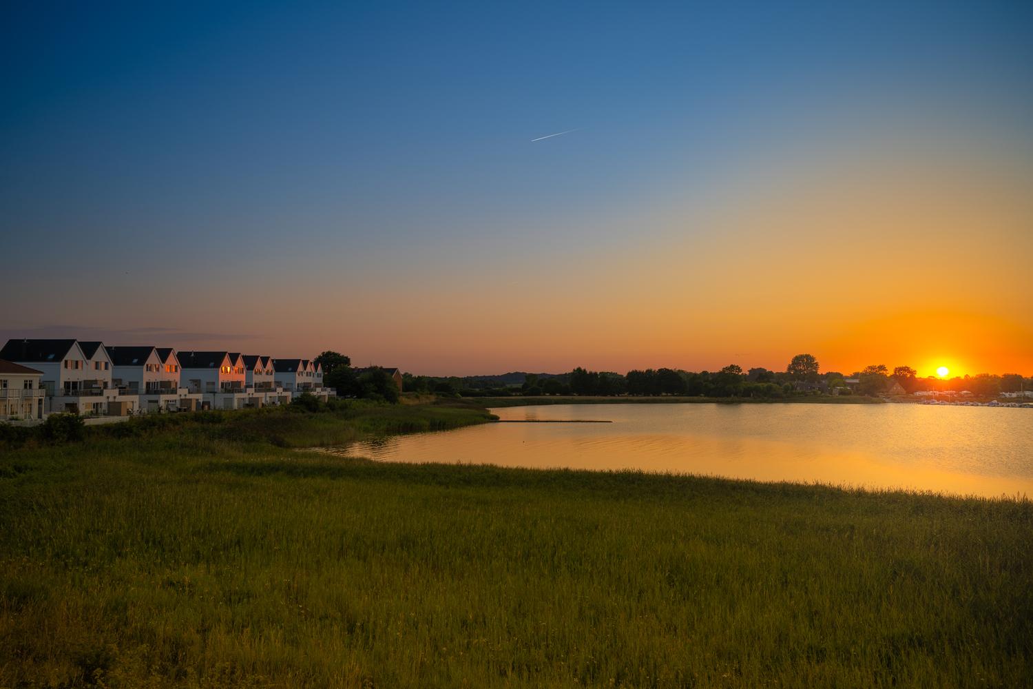 Port54 - Olpenitz, Strand, Sonnenuntergang