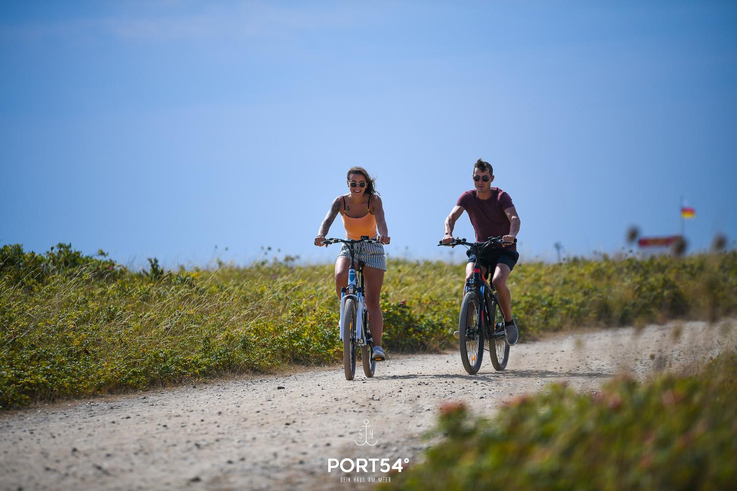Port54 - Olpenitz, Freizeit, Fahrrad fahren