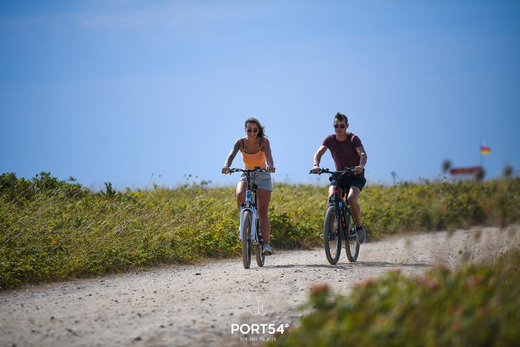 Radfahren an der Ostsee
