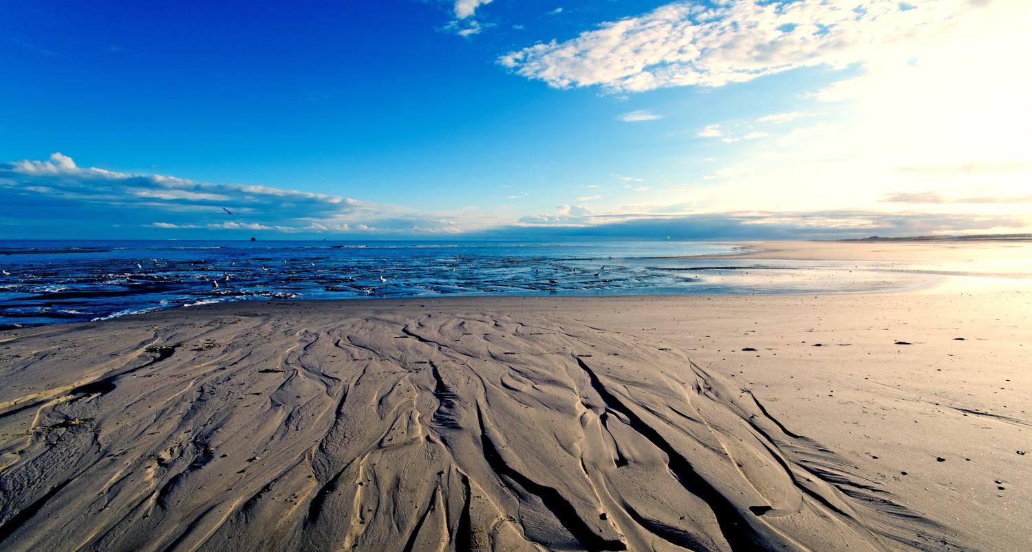 Das Wattenmeer in Büsum an der Nordsee
