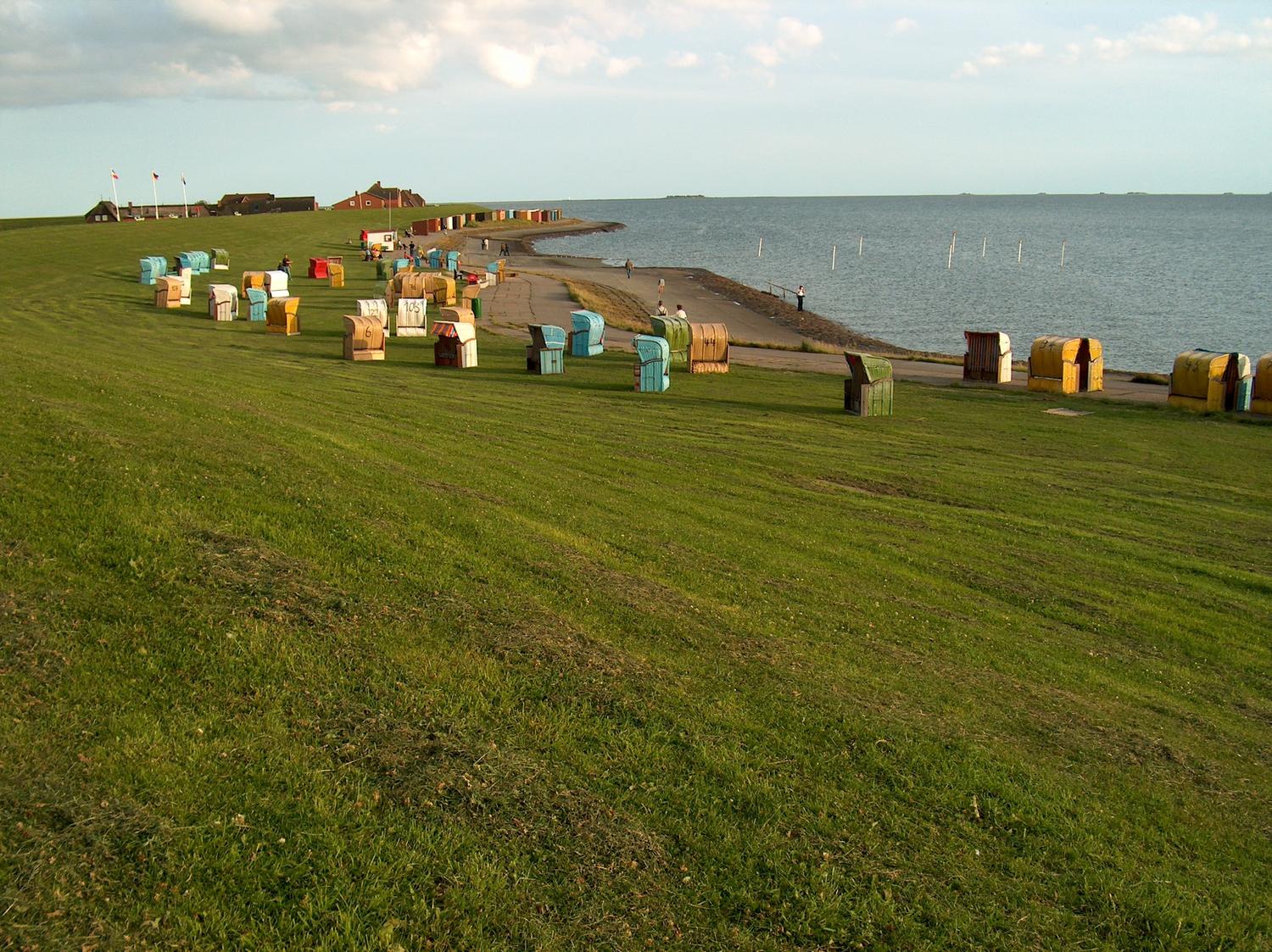 Grünstrand in Dagebüll