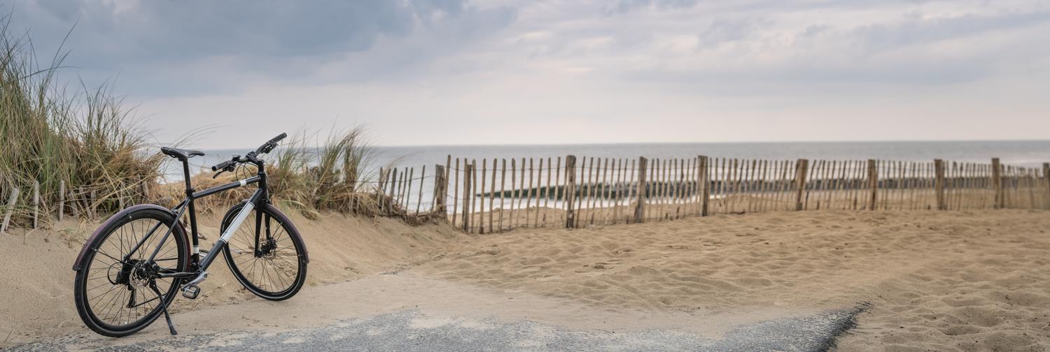 Radfahren Strand Sylt